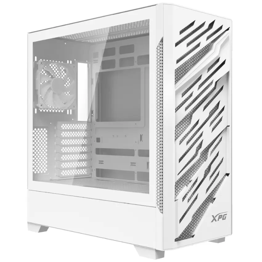 Gabinete ADATA XPG STARKER AIR BTF, E-ATX, Sin Fuente, Vidrio Templado, 4 Fan 12 cm ARGB, Blanco