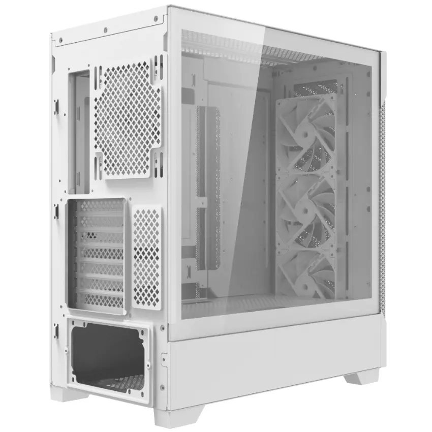Gabinete ADATA XPG STARKER AIR BTF, E-ATX, Sin Fuente, Vidrio Templado, 4 Fan 12 cm ARGB, Blanco