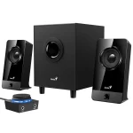 Parlantes Genius SW-2.1 300X, 2.1, 10 W RMS, Mini Jack 3.5 mm, Negro