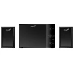 Parlantes Genius SW-2.1 350, 2.1, 15 W RMS, Mini Jack 3.5 mm, Negro