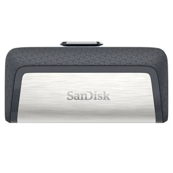 Pendrive SanDisk Ultra Dual Drive, USB tipo C, Gris/Plateado