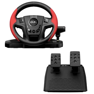 Volante Genius SpeedMaster, Con Pedalera y Palanca de Cambios, PS3, PS4, PC