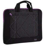 Maletín Targus Pulse, Admite Notebook de 16", Negro/Violeta