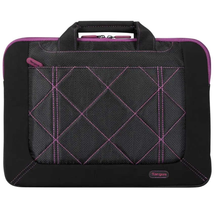 Maletín Targus Pulse, Admite Notebook de 16", Negro/Violeta