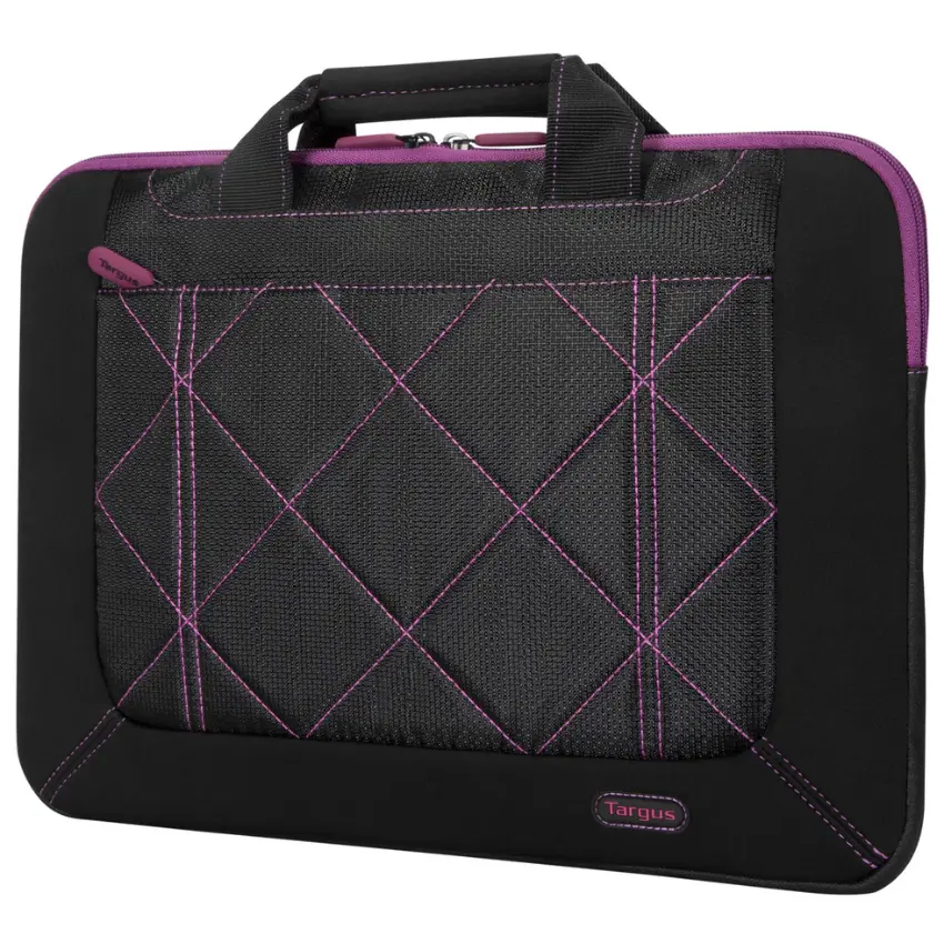Maletín Targus Pulse, Admite Notebook de 16", Negro/Violeta