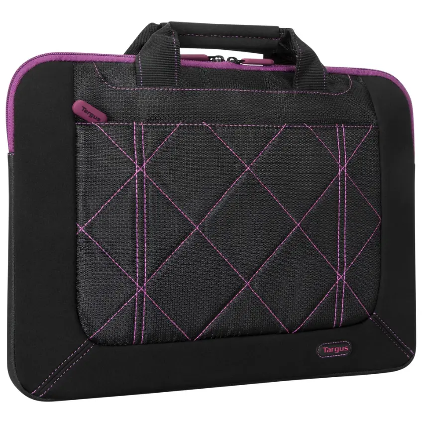 Maletín Targus Pulse, Admite Notebook de 16", Negro/Violeta