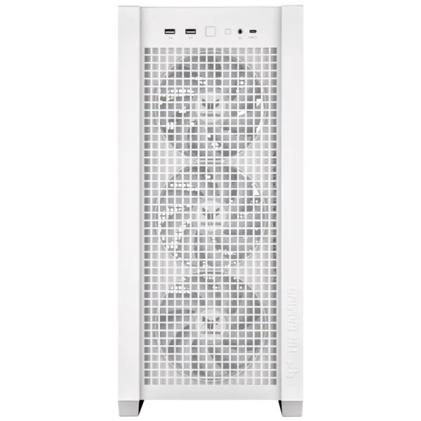 Gabinete ASUS TUF Gaming GT302 ARGB, E-ATX, Sin Fuente, Vidrio Templado, 4 Fan 14 cm ARGB, Blanco