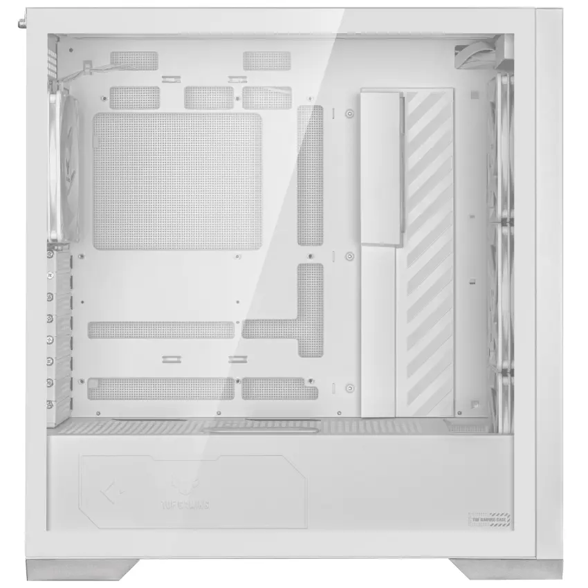 Gabinete ASUS TUF Gaming GT302 ARGB, E-ATX, Sin Fuente, Vidrio Templado, 4 Fan 14 cm ARGB, Blanco Gabinete ASUS TUF Gaming GT302 ARGB, E-ATX, Sin Fuente, Vidrio Templado, 4 Fan 14 cm ARGB, Blanco