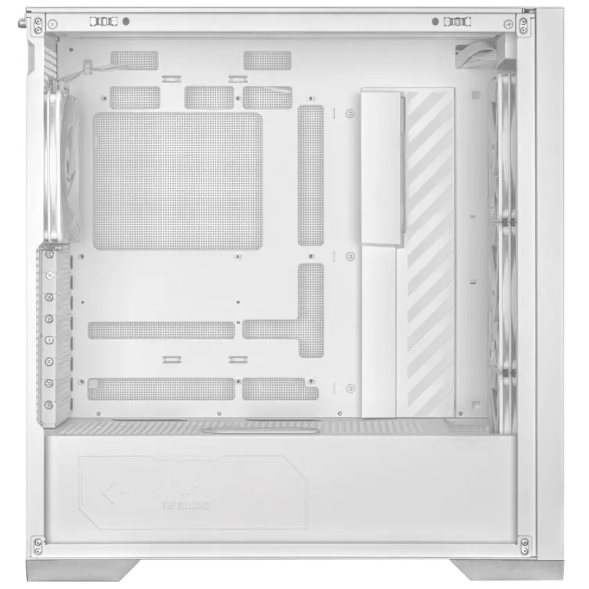 Gabinete ASUS TUF Gaming GT302 ARGB, E-ATX, Sin Fuente, Vidrio Templado, 4 Fan 14 cm ARGB, Blanco Gabinete ASUS TUF Gaming GT302 ARGB, E-ATX, Sin Fuente, Vidrio Templado, 4 Fan 14 cm ARGB, Blanco