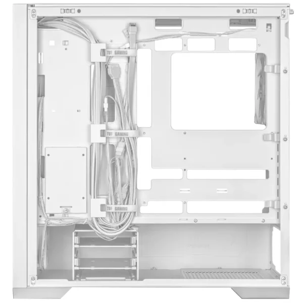 Gabinete ASUS TUF Gaming GT302 ARGB, E-ATX, Sin Fuente, Vidrio Templado, 4 Fan 14 cm ARGB, Blanco