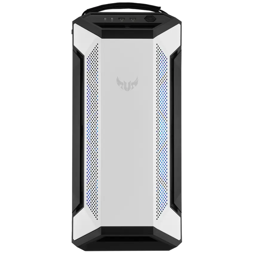 Gabinete ASUS TUF Gaming GT501 White Edition, E-ATX, Sin Fuente, Vidrio Templado, 1 Fan 14 cm / 3 Fan 12 cm RGB