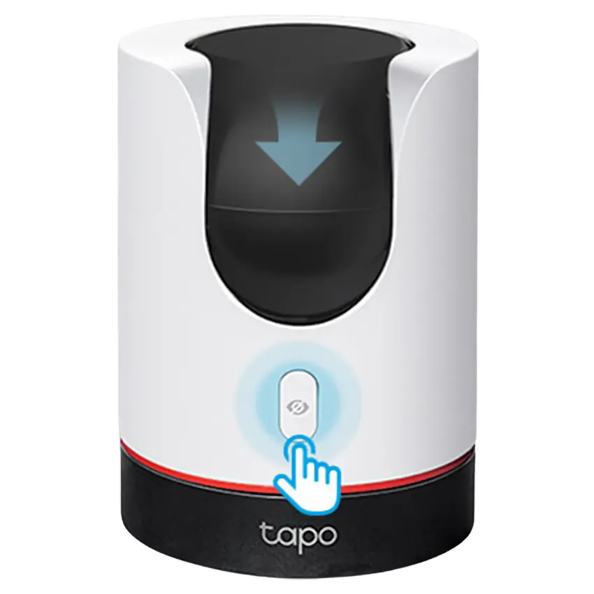Cámara de Seguridad Wi-Fi TP-Link Tapo C225, 2K, 4 MP, Pan / Tilt, Visión nocturna, Interior
