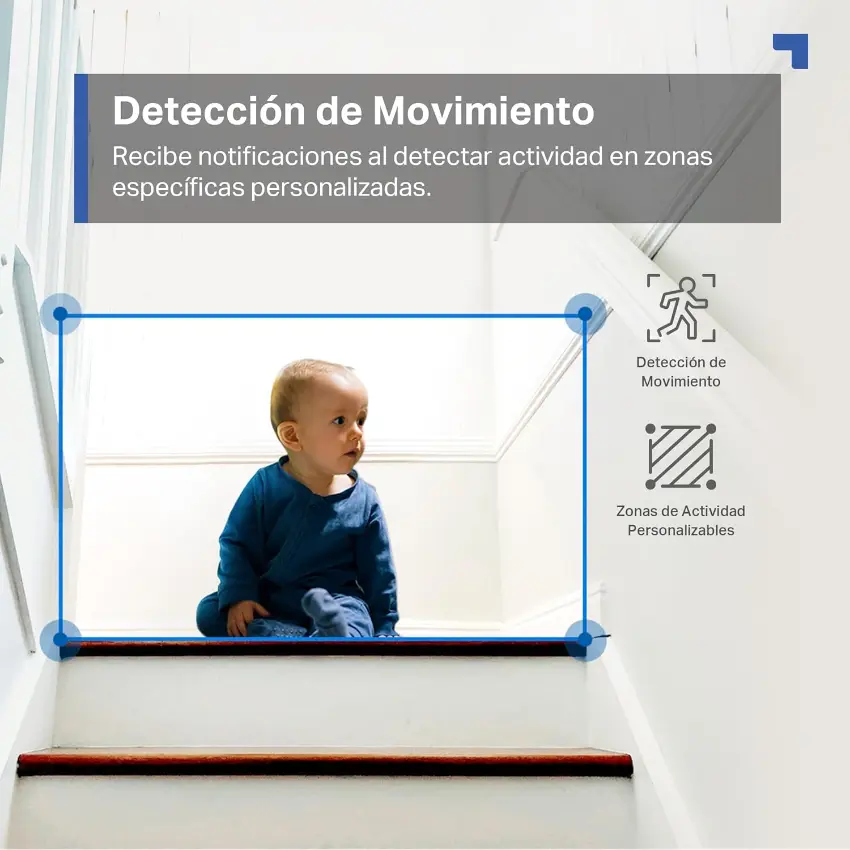 Cámara de Seguridad Wi-Fi TP-Link Tapo C230, 3K, 5 MP, Pan / Tilt, Visión nocturna, Interior