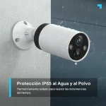 Kit de Cámaras de Seguridad Wi-Fi TP-Link Tapo C420S2, 2K QHD, 4 MP, Visión nocturna color, Alimentada por batería, Exterior