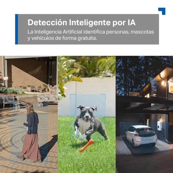 Cámara de Seguridad Wi-Fi TP-Link Tapo C520WS, 2K, 4 MP, Pan / Tilt, Visión nocturna, Exterior