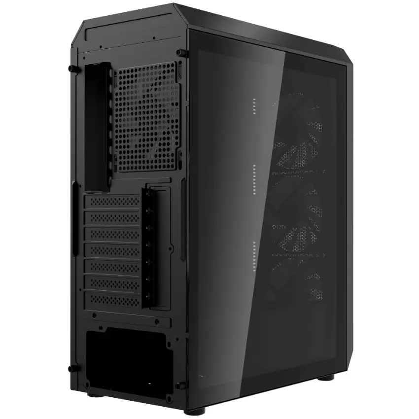 Gabinete ADATA XPG VALOR AIR PLUS, ATX, Sin Fuente, Vidrio Templado, 4 Fan 12 cm ARGB, Negro Gabinete ADATA XPG VALOR AIR PLUS, ATX, Sin Fuente, Vidrio Templado, 4 Fan 12 cm ARGB, Negro