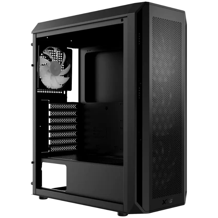 Gabinete ADATA XPG VALOR AIR PLUS, ATX, Sin Fuente, Vidrio Templado, 4 Fan 12 cm ARGB, Negro Gabinete ADATA XPG VALOR AIR PLUS, ATX, Sin Fuente, Vidrio Templado, 4 Fan 12 cm ARGB, Negro
