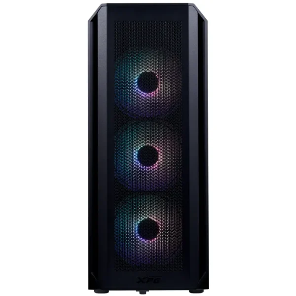Gabinete ADATA XPG VALOR AIR PLUS, ATX, Sin Fuente, Vidrio Templado, 4 Fan 12 cm ARGB, Negro