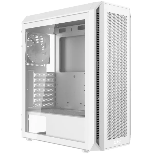 Gabinete ADATA XPG VALOR AIR PLUS, ATX, Sin Fuente, Vidrio Templado, 4 Fan 12 cm ARGB, Blanco