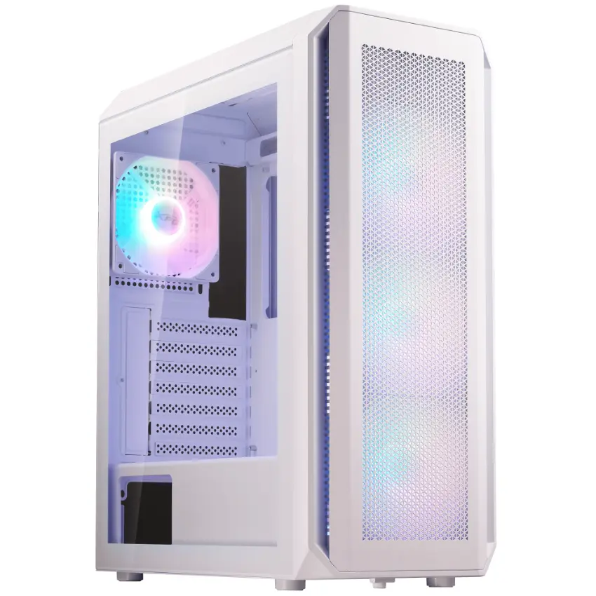 Gabinete ADATA XPG VALOR AIR PLUS, ATX, Sin Fuente, Vidrio Templado, 4 Fan 12 cm ARGB, Blanco Gabinete ADATA XPG VALOR AIR PLUS, ATX, Sin Fuente, Vidrio Templado, 4 Fan 12 cm ARGB, Blanco