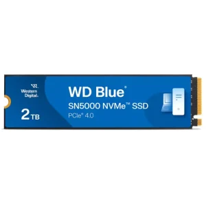 Disco SSD Western Digital Blue SN5000 NVMe 2TB, 3D NAND TLC, PCIe Gen4x4, M.2 2280