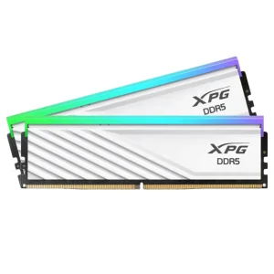 Memoria ADATA XPG LANCER BLADE RGB, DDR5, UDIMM, Kit de 2, Blanco