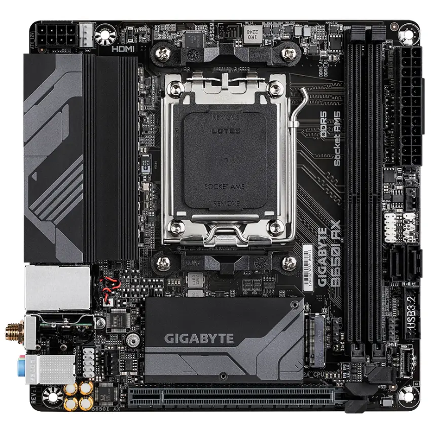 Motherboard Gigabyte B650I AX, Socket AM5