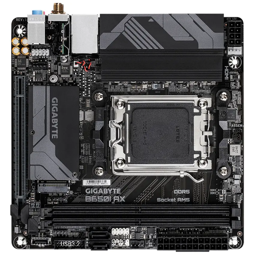 Motherboard Gigabyte B650I AX, Socket AM5
