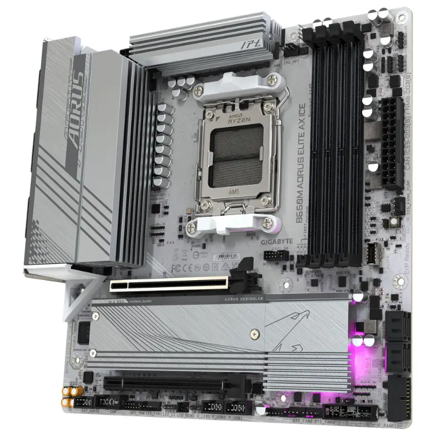 Motherboard Gigabyte B650M AORUS ELITE AX ICE, Socket AM5