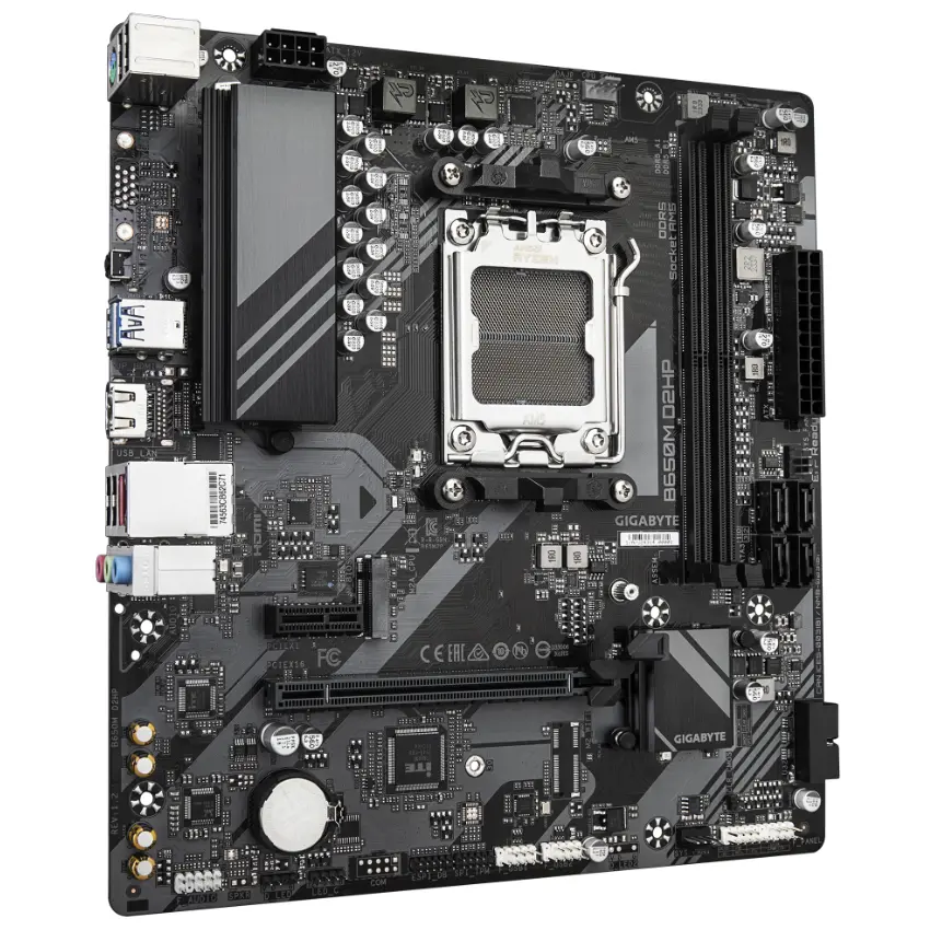 Motherboard Gigabyte B650M D2HP, DDR5, Socket AM5 Motherboard Gigabyte B650M D2HP, DDR5, Socket AM5