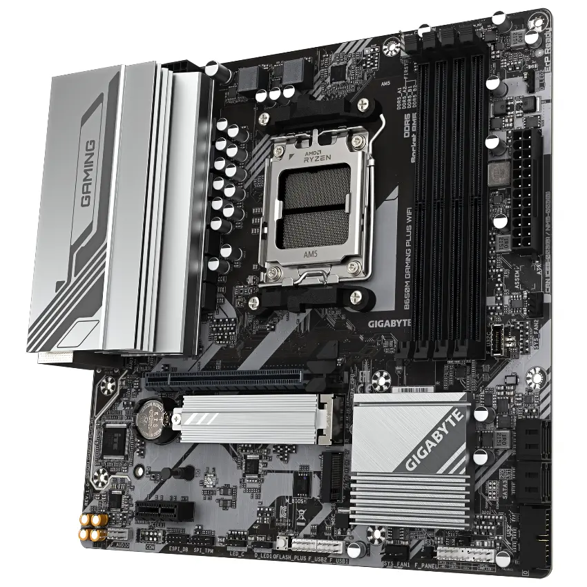 Motherboard Gigabyte B650M GAMING PLUS WIFI, Socket AM5 Motherboard Gigabyte B650M GAMING PLUS WIFI, Socket AM5