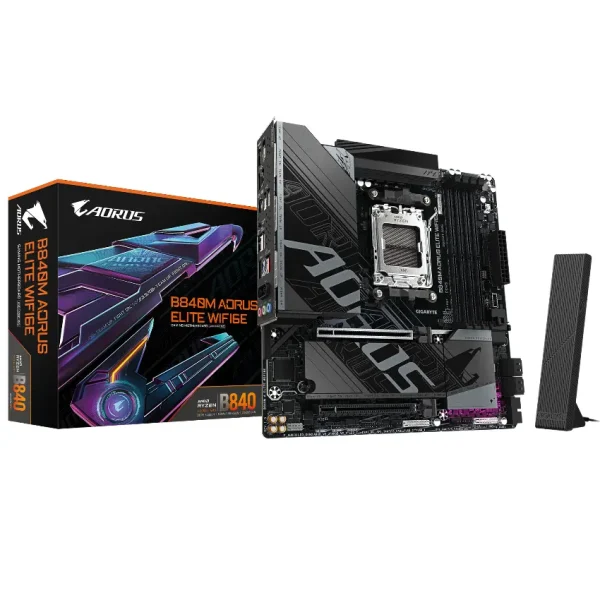 Motherboard Gigabyte B840M AORUS ELITE WIFI6E, Socket AM5
