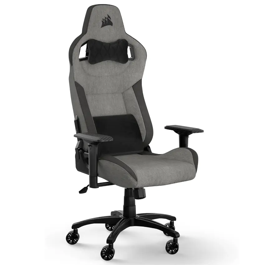 Silla Gamer Corsair T3 RUSH, Grey/Charcoal, Gris/Carbón Silla Gamer Corsair T3 RUSH, Grey/Charcoal, Gris/Carbón