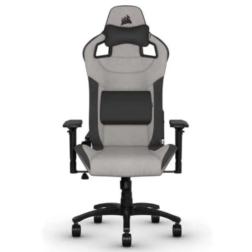 Silla Gamer Corsair T3 RUSH, Grey/Charcoal, Gris/Carbón Silla Gamer Corsair T3 RUSH, Grey/Charcoal, Gris/Carbón