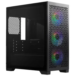 Gabinete Cooler Master Elite 302, Micro ATX, Sin Fuente, Vidrio Templado, 3 Fan 12 cm ARGB, Negro