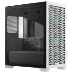 Gabinete Cooler Master Elite 302, Micro ATX, Sin Fuente, Vidrio Templado, 3 Fan 12 cm ARGB, Blanco