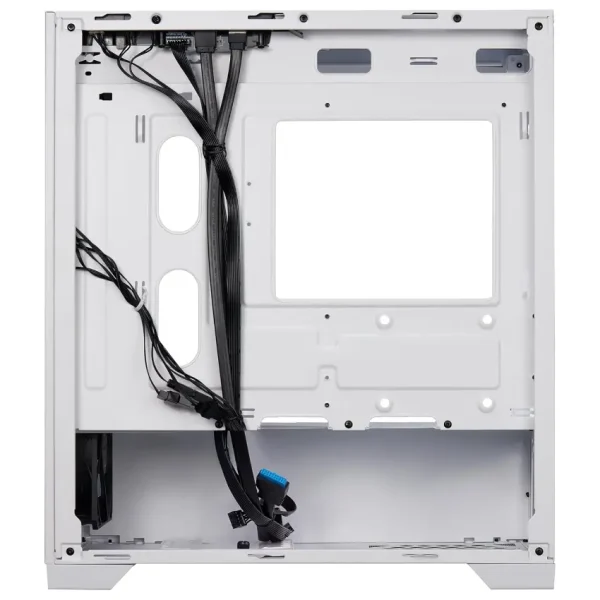 Gabinete Cooler Master Elite 302, Micro ATX, Sin Fuente, Vidrio Templado, 3 Fan 12 cm ARGB, Blanco