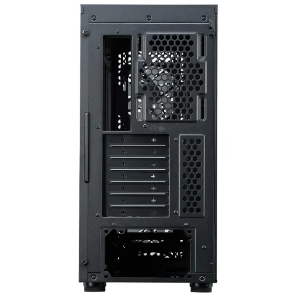 Gabinete Cooler Master Elite 502, E-ATX, Sin Fuente, Vidrio Templado, 3 Fan 12 cm ARGB, Negro