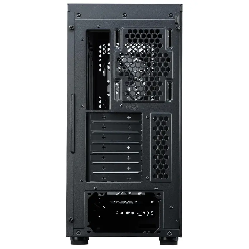 Gabinete Cooler Master Elite 502, E-ATX, Sin Fuente, Vidrio Templado, 3 Fan 12 cm ARGB, Negro Gabinete Cooler Master Elite 502, E-ATX, Sin Fuente, Vidrio Templado, 3 Fan 12 cm ARGB, Negro