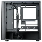 Gabinete Cooler Master Elite 502, E-ATX, Sin Fuente, Vidrio Templado, 3 Fan 12 cm ARGB, Negro