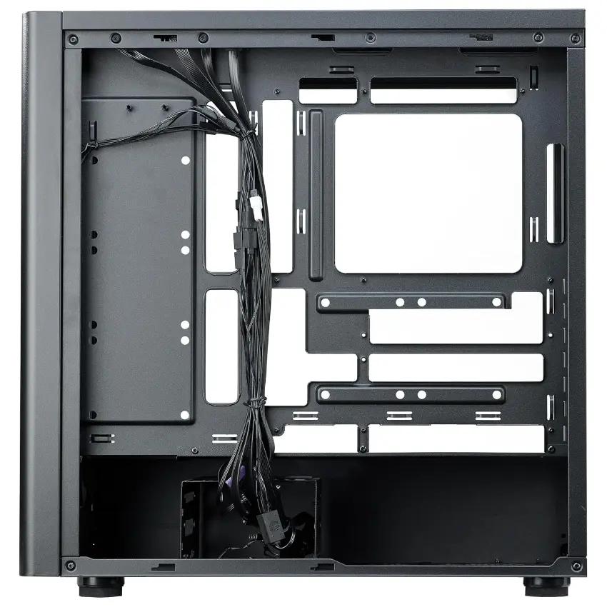 Gabinete Cooler Master Elite 502, E-ATX, Sin Fuente, Vidrio Templado, 3 Fan 12 cm ARGB, Negro Gabinete Cooler Master Elite 502, E-ATX, Sin Fuente, Vidrio Templado, 3 Fan 12 cm ARGB, Negro