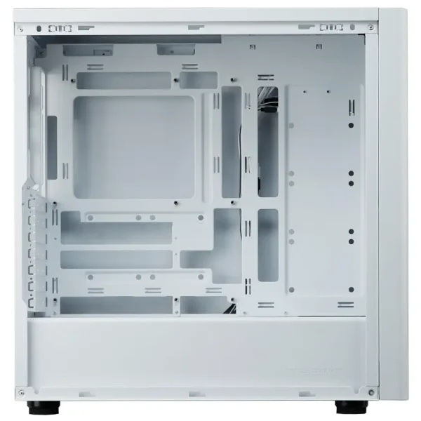 Gabinete Cooler Master Elite 502, E-ATX, Sin Fuente, Vidrio Templado, 3 Fan 12 cm ARGB, Blanco