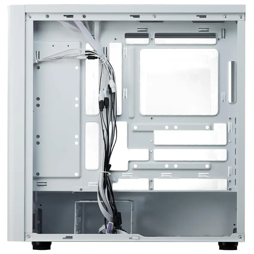Gabinete Cooler Master Elite 502, E-ATX, Sin Fuente, Vidrio Templado, 3 Fan 12 cm ARGB, Blanco Gabinete Cooler Master Elite 502, E-ATX, Sin Fuente, Vidrio Templado, 3 Fan 12 cm ARGB, Blanco