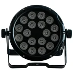 8 Spot PLS IPL-18, 18 LEDs x 6W RGBWAUV, Incluye Flight Case