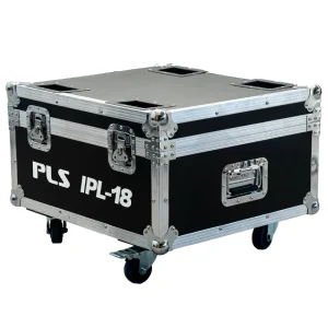 8 Spot PLS IPL-18, 18 LEDs x 6W RGBWAUV, Incluye Flight Case