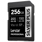 Tarjeta de Memoria SDXC Lexar SILVER PLUS 256GB, UHS-I, U3, V30, Clase 10