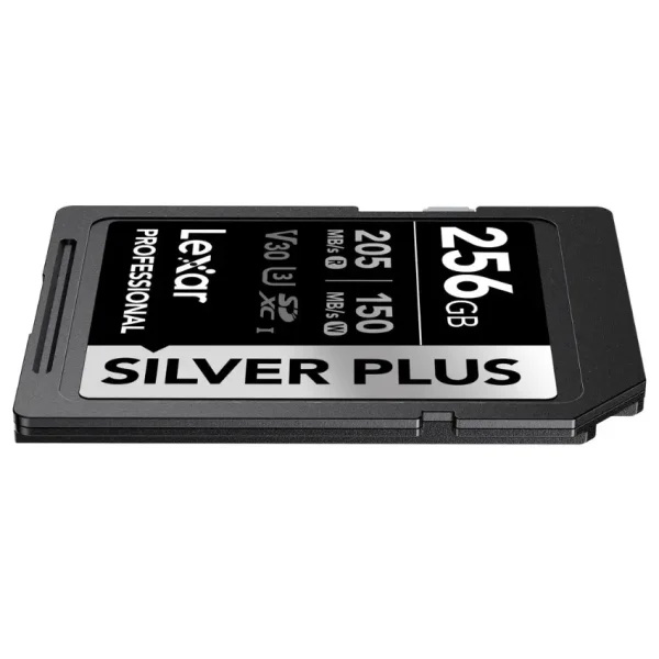 Tarjeta de Memoria SDXC Lexar SILVER PLUS 256GB, UHS-I, U3, V30, Clase 10