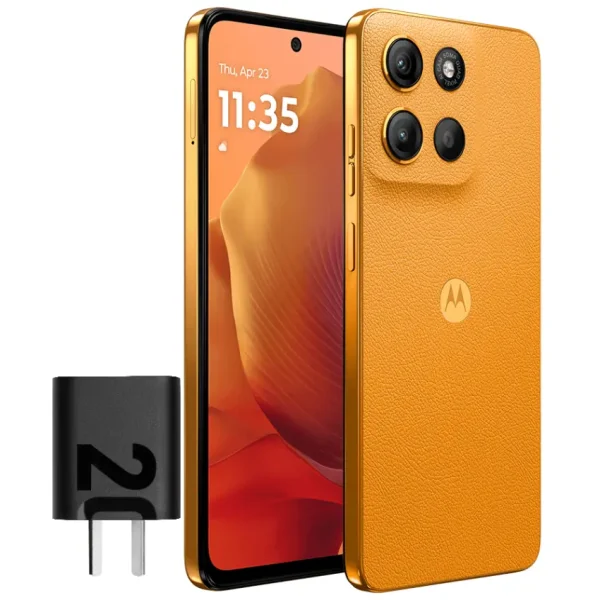 Celular Motorola Moto G15 Special Edition, 4Gb Ram, 256Gb, Sunrise Orange, Naranja