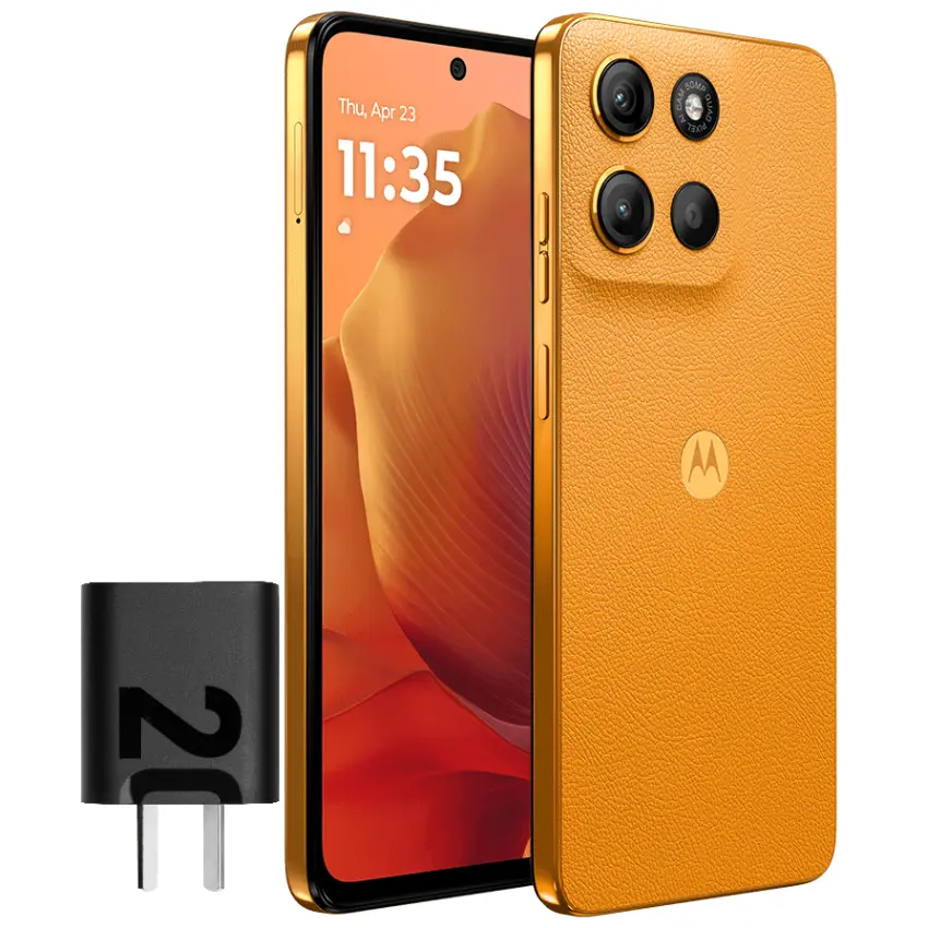 Celular Motorola Moto G15, Sunrise Orange, Naranja