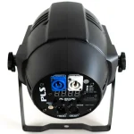 8 Spot PLS PL-543, 54 LEDs x 4W RGBW, Conectores Estilo Powercon, Incluye Flight Case